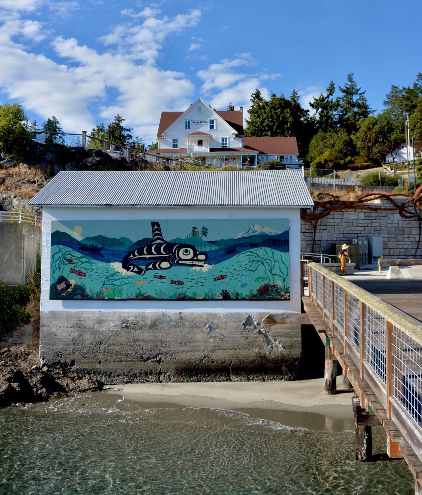 Orcas Hotel Exterior foto